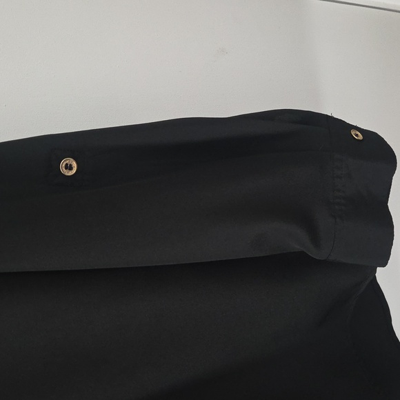 Lane Bryant Black and Tan Blouse 18/20 - Picture 4 of 5